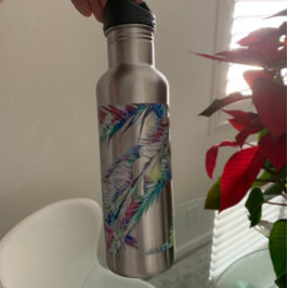 Der Strand Edelstahlflasche