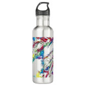 Der Strand Edelstahlflasche (Vorderseite)