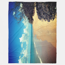 Der Strand Fleecedecke