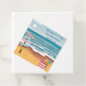 Der Strand Geschenkanhänger (Beispiel)