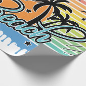 Der Strand Geschenkpapier (Ecke)
