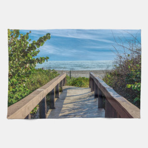 Der Strand Geschirrtuch