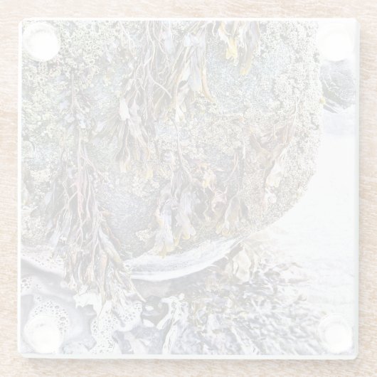 DER STRAND GLASUNTERSETZER (Rückseite)