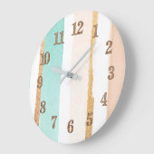 Der Strand Große Wanduhr (Winkel)