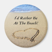 Der Strand hört in Sand Magnet (Vorne)