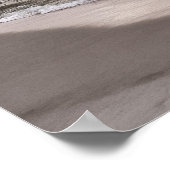 Der Strand hört nie auf, mich zu zitieren Poster (Ecke)