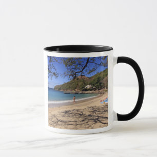 Der Strand im Pigeon Island Nationalpark Tasse