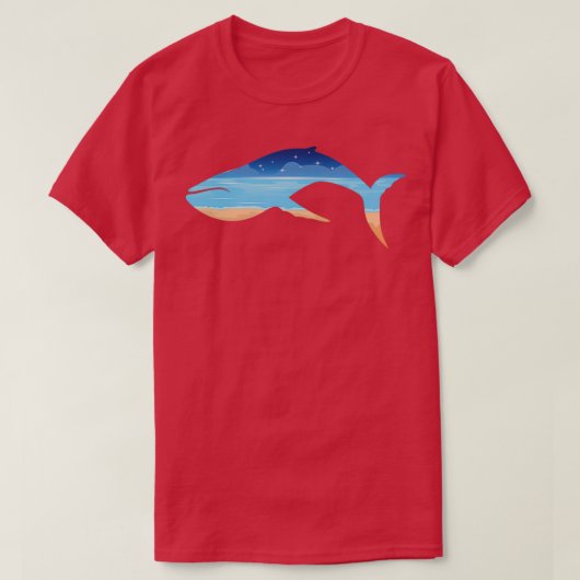 Der Strand im Wald T-Shirt (Design vorne)