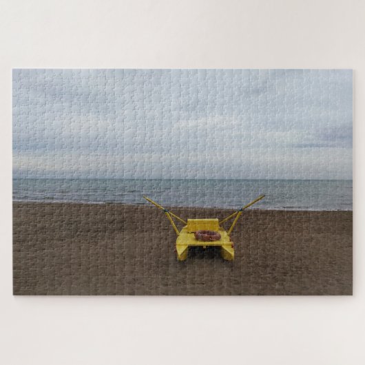 Der Strand im Winter Puzzle (Horizontal)