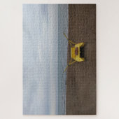 Der Strand im Winter Puzzle (Vertikal)