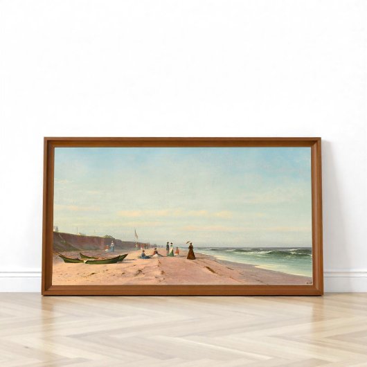 Der Strand in Long Branch, New Jersey Poster