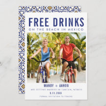 Der Strand in Mexiko Hochzeit in Urlaubsort ist ko