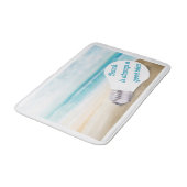 Der Strand ist immer eine gute Idee, im Sommer Badematte (Schrägansicht)