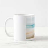 Der Strand ist immer eine gute Idee, im Sommer Kaffeetasse (Links)