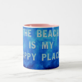 Der Strand ist meine glückliche Platz Tasse