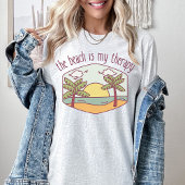 Der Strand ist meine Therapie | Sommerurlaub | Son T-Shirt