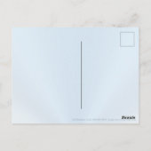 Der Strand ist preisgünstig, aber ich danke Ihnen, Postkarte (Rückseite)