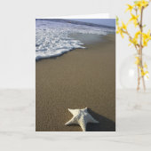 Der Strand Karte (Gelbe Blume)