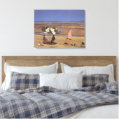 Der Strand Leinwanddruck (Insitu (Schlafzimmer))