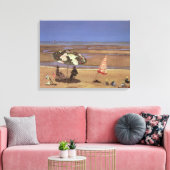 Der Strand Leinwanddruck (Insitu (Wohnzimmer))