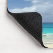 Der Strand macht alles sauber Mousepad (Ecke)