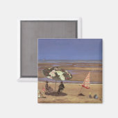 Der Strand Magnet (Vorderseite/Rückseite)