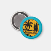 Der Strand Magnet (Vorderseite/Rückseite)