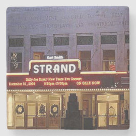 Der Strand, Marietta, Ga. Marmorstein-Untersetzer. Steinuntersetzer