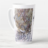 DER STRAND MILCHTASSE (Linke Ecke)