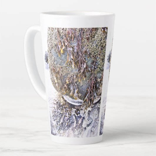 DER STRAND MILCHTASSE (Linke Ecke)