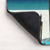 Der Strand nennt Mousepad (Ecke)