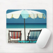 Der Strand nennt Mousepad (Mit Mouse)