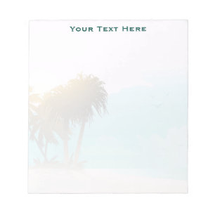 Der Strand Notizblock