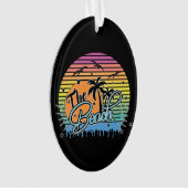 Der Strand Ornament (Vorderseite)