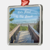 Der Strand Ornament Aus Metall (Links)