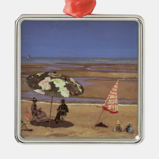 Der Strand Ornament Aus Metall (Vorne)