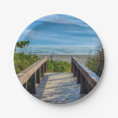 Der Strand Pappteller (Vorderseite)