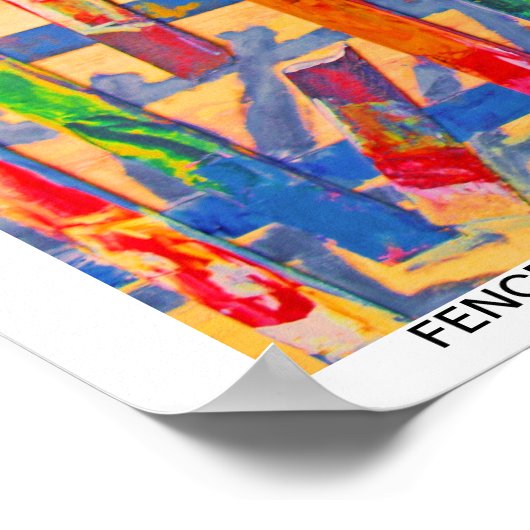 DER STRAND POSTER (Ecke)