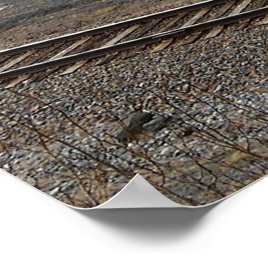 Der Strand Poster (Ecke)