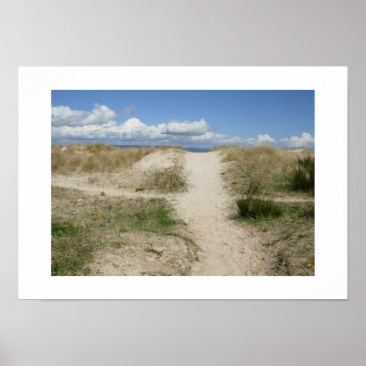 Der Strand Poster (Vorne)