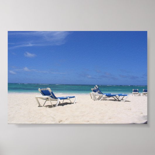 Der Strand Poster (Vorne)