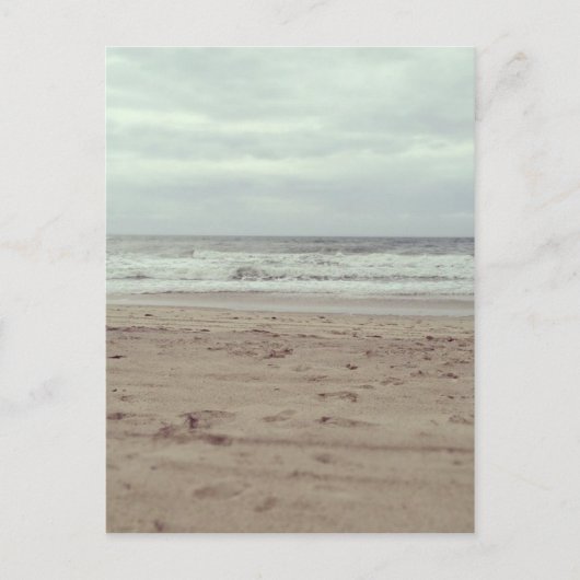 Der Strand Postkarte (Vorderseite)