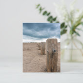 Der Strand Postkarte (Stehend Vorderseite)