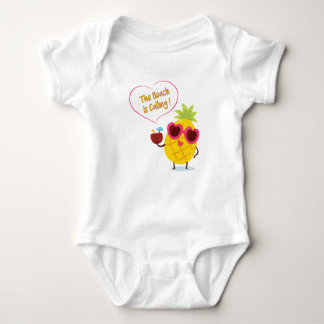 Der Strand ruft Baby Strampler