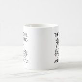 Der Strand ruft Kaffeetasse (Mittel)