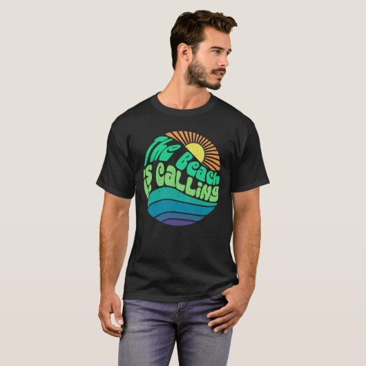 Der Strand ruft T-Shirt (Vorne ganz)