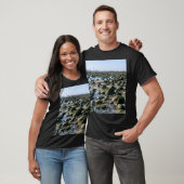 Der Strand-Sans Onofre des alten Mannes T-Shirt (Unisex)