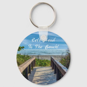 Der Strand Schlüsselanhänger