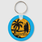 Der Strand Schlüsselanhänger (Rückseite)
