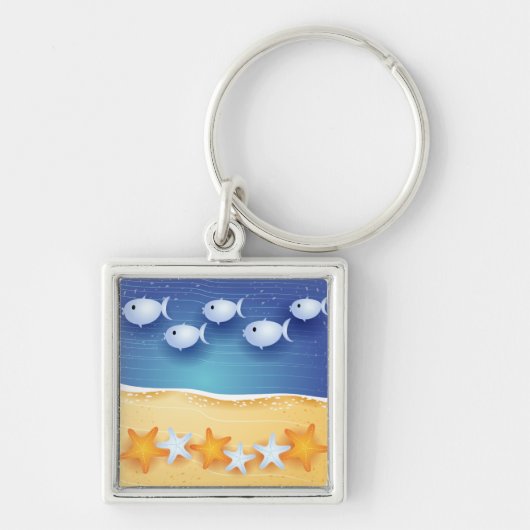 Der Strand, Schlüsselanhänger (Vorne)